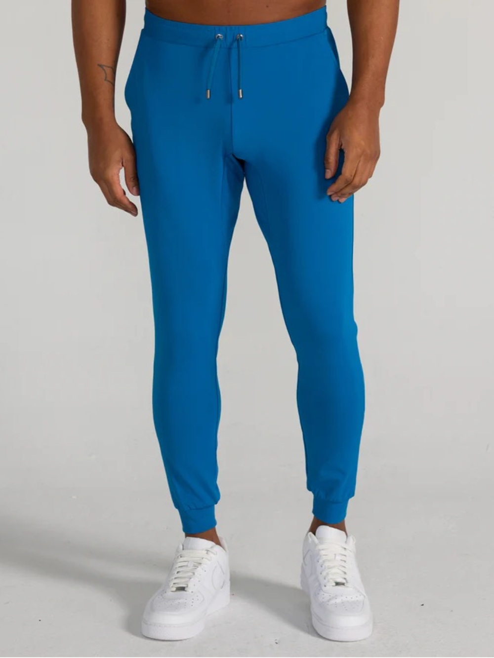 Redvanly Donahue Jogger Pants in Seaport Blue Size Large